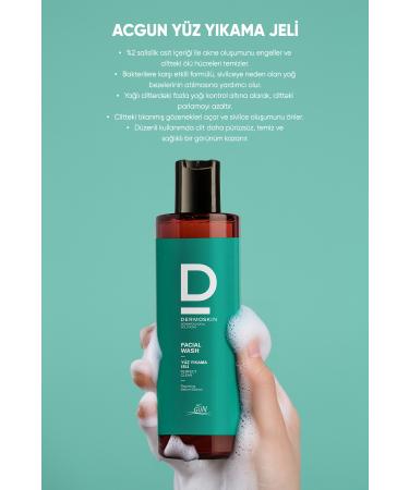 Dermoskin Acgun Face Wash Gel 200 ml - Buy Online on GoSupps.com