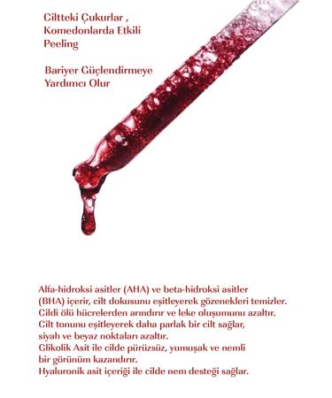 Slook Aha&Bha Revitalizing&Skin Tone Equalizing Red Peeling Skin Serum 30 Ml - Buy Online on GoSupps.com