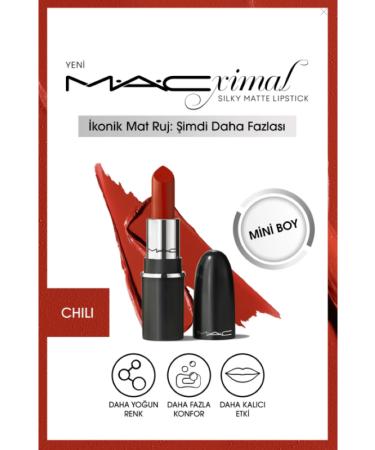 Mac MACximal Mini MAC Silky Matte Lipstick -CHILI