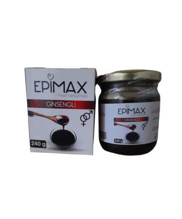 Epimax Ginseng Herbal Mix Paste 240 Gr (PERFORMANCE STRENGTH ENERGY INCREASING) - Buy Online on GoSupps.com