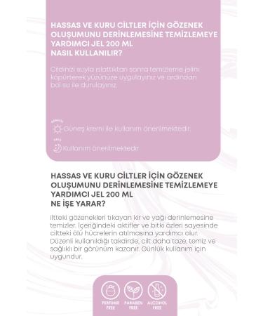 By Nini Deep Cleansing Gel for Sensitive and Dry Skin 200 ML - Buy Online on GoSupps.com