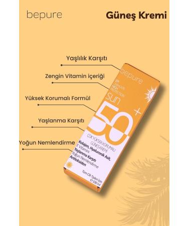 Bepure Tone Equalizing Sunscreen 50 Spf Anti-Spot Collagen Hyaluronic Acid Supported Sunscreen 100ml - Buy Online on GoSupps.com