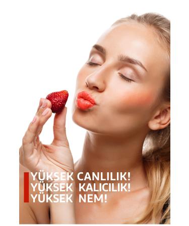 SWANFEAT Vitamin E Permanent Bubble Gum Color and Flavor Vivid Look Moisturizing Liquid Blush and Lipstick Tint - Buy Online on GoSupps.com