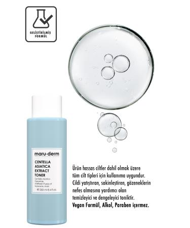 Maru.Derm Maruderm Centella Asiatica Soothing & Ceramide Moisturizing Toner 250 Ml - Buy Online on GoSupps.com