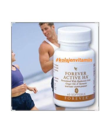 Forever Living Forever Active HA - Food Supplement Containing Hyaluronic Acid Ginger and Turmeric - Buy Online on GoSupps.com