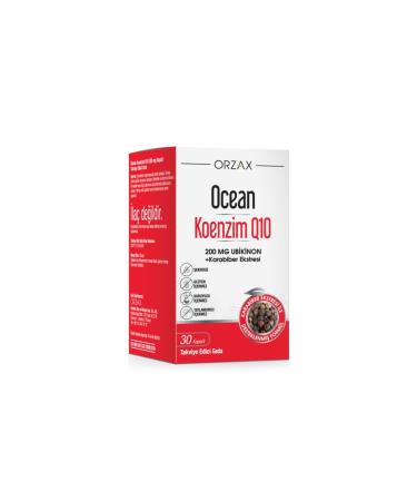 Ocean Coenzyme Q10 200 Mg Ubiquinone 30 Capsules