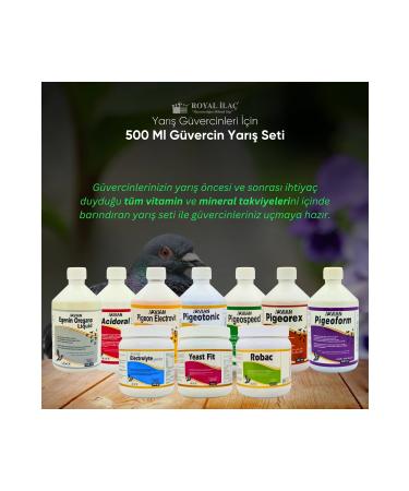 Royal la Royal la 500 Ml. Pigeon Racing Set