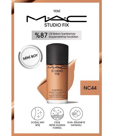 Mac Ultra Thin Comfortable Use Natural and Matte Finish Mini Foundation-NC44 KEYON.14