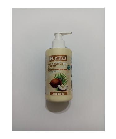 kyto Hand and Body Cream Coconut 400 ml.