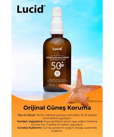 Lucid Biochemical Sunscreen Spf50 Anti-Aging High Protection Face and Body Lotion 100ml - Buy Online on GoSupps.com
