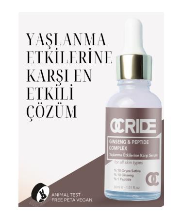ocride Ginseng & Peptide Complex Anti-Aging Serum - 30 ml - Buy Online on GoSupps.com