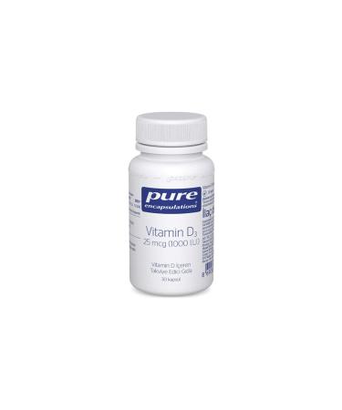 Pure Encapsulation Pure Encapsulations Vitamin D3 1000 IU 30 Capsules
