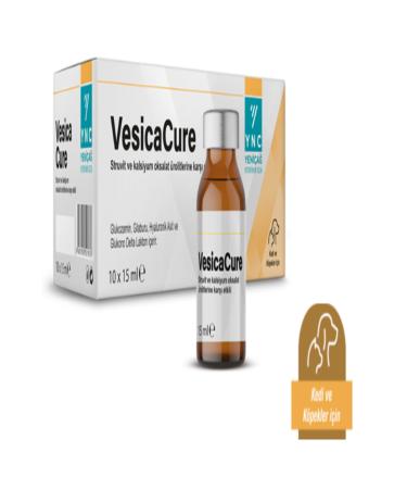 YNC VesicaCure Effective Against Struvite and Calcium Oxalate Uroliths 10x15ml