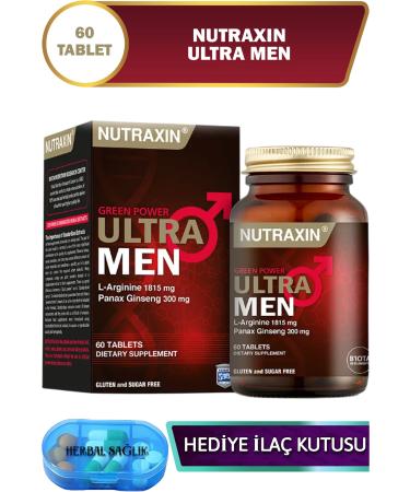 Nutraxin Ultra Men -(HIGH PERFORMANCE) - 0 Natural 60 Tablets