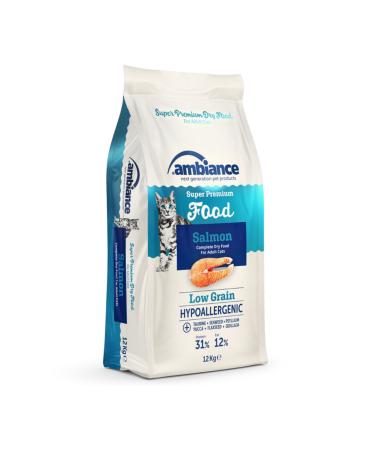 EhliPet Ambiance Salmon Cat Food Low Grain & Hypoallergenic 12 Kg