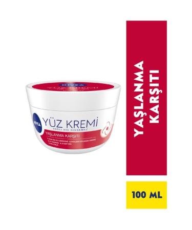 NIVEA Anti-Aging Facial Care Cream 100ml Moisturizer P.HIDDEN GG238