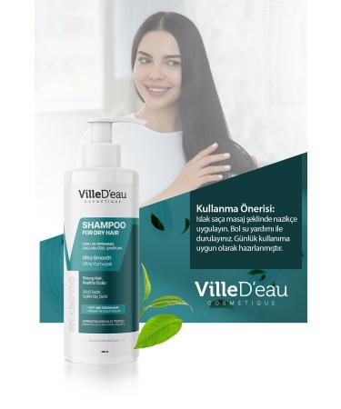 VilleD'eau Special Ultra Soft and Voluminous Shampoo for Dry and Damaged Hair Preventing Hair Loss 400ml - Buy Online on GoSupps.com