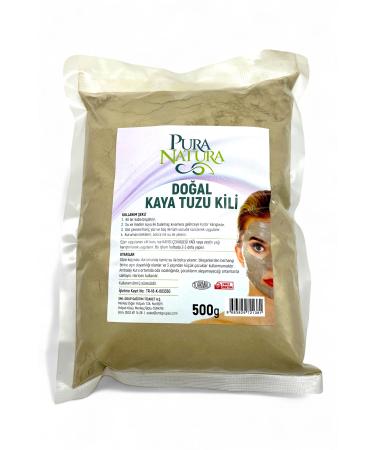 Pura Natura Natural Rock Salt Clay 500g