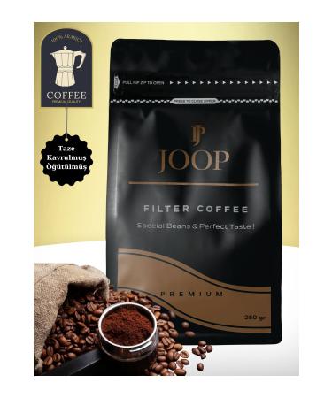 Joop Coffee Premium Filter Coffee Arabica Aromatic 250 gr X 4 Pieces 1 Kg