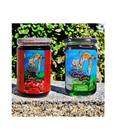 Yellow Chebish Super Taste Duo Pomegranate & Mint Molasses