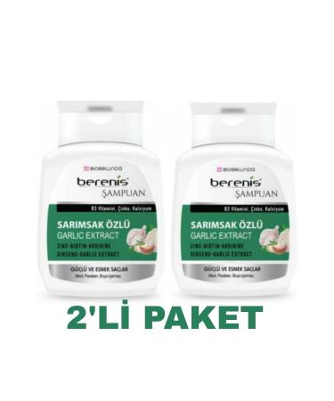 BioBellinda Berenis Garlic Essence Shampoo 290 ml (Set of 2) - Buy Online on GoSupps.com