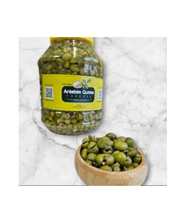 Antebim Green Cracked Olives (NET 3 KG WITHOUT PIT) 5 Kg - Buy Online on GoSupps.com