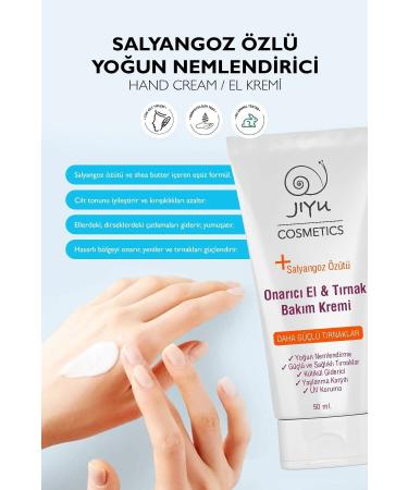 JIYU Intensive Moisturizing Repairing Anti-Aging Hand Care Cream with Vitamin E and Shea Butter 50 Ml. - Buy Online on GoSupps.com