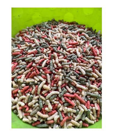 At l m Aquarium Goldfish Food Mixed 500 Gram Package