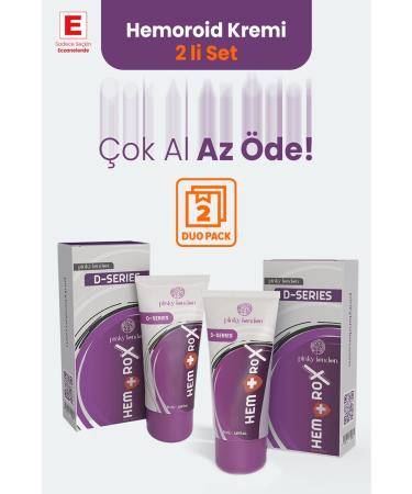 Pinky London Hemorox (B.ASUR) Cream Set of 2 (50 ml X 2 Pieces)