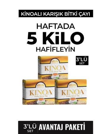 Aseina Weight Loss Slimming 1 Helping Diet Form Tea & Appetite Suppressant Special Mixed Herbal Tea Set of 3