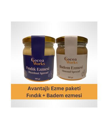 cocoa works Hazelnut and Almond Paste Advantage Package