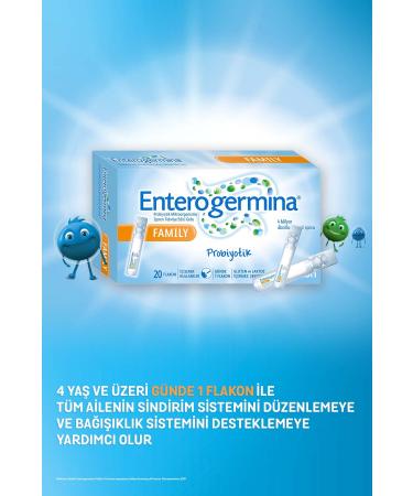 Enterogermina Family Probiotic 20 Vials - Buy Online on GoSupps.com