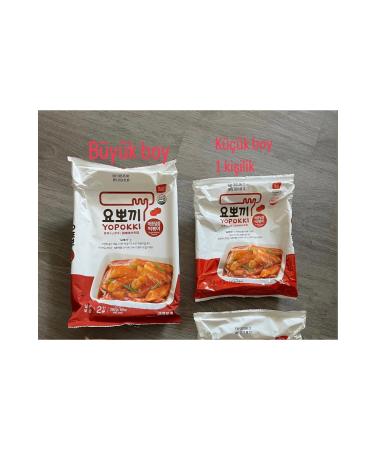 Tteokbokki Korean instant rice cake with sweet and spicy sauce Yopokki small size for 1 person 120gr - Buy Online on GoSupps.com