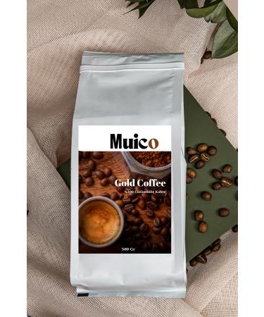 MUICO Gold Granulated Coffee 0 Soluble 500 Gr