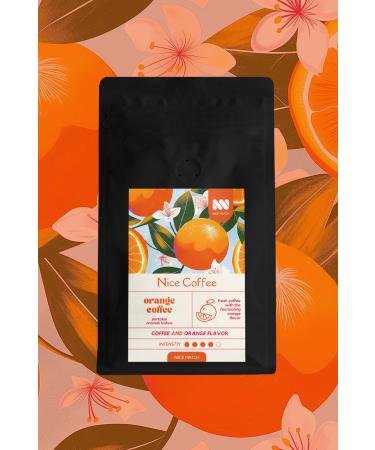 Nice Match Orange Coffee Orange Flavored Filter Coffee 200 Gr