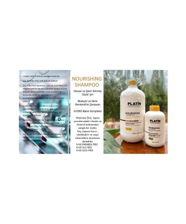 Platin NOURISHING NOURISHING AND MOISTURIZING SHAMPOO - Moisturizes Dry and Damaged Hair. - Buy Online on GoSupps.com