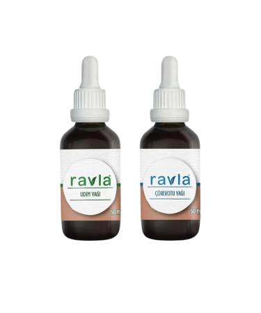 Ravla 2-Pack Product - Udim Oil 50ml / Black Cumin Oil 50ml