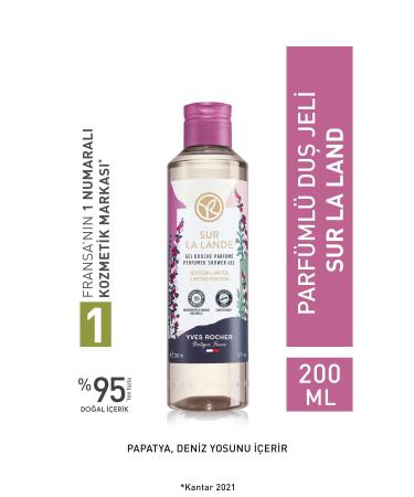 Yves Rocher Gently Cleansing Skin Floral Scented Perfumed Shower Gel That Lasts All Day 200ml eleg.2921