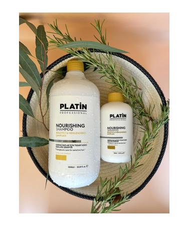 Platin NOURISHING NOURISHING AND MOISTURIZING SHAMPOO - Moisturizes Dry and Damaged Hair.