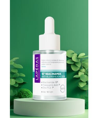 LAPERAS Anti-Blackhead Acne Niacinamide 1% Tranexamic Acid 1% Zinc Pca Vegan Serum. - Buy Online on GoSupps.com