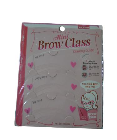 Rose Eyebrow Template