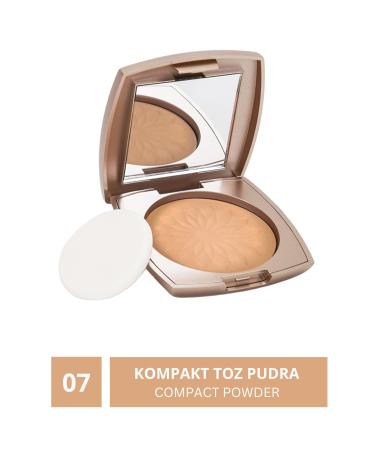 KAJAL Cream Beige Compact Powder & Cream Beige Compact Powder - No: 07