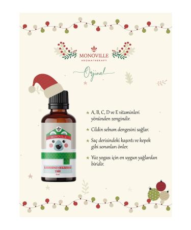 Monoville Rosehip Seed Oil 30 ml Cold Pressed 0 Pure and Natural New Year Gift (ROSEHIP SEED OIL) - Buy Online on GoSupps.com