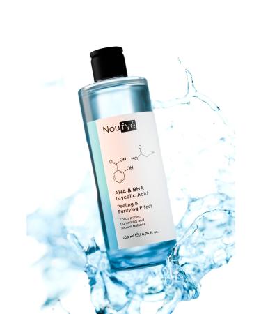 NOUFYE Revitalizing and Pore Tightening Glycolic Acid Toner for All Skin Types 200 ML - Buy Online on GoSupps.com