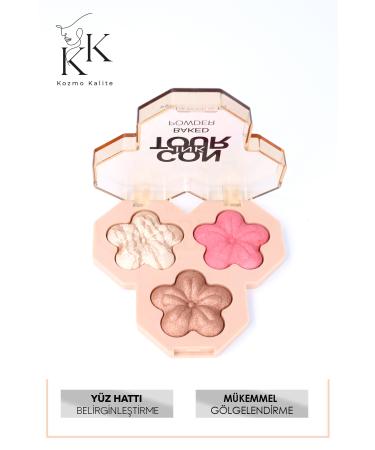 cosmoquality Highlighter Blush Contour Palette - Buy Online on GoSupps.com