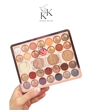 cosmokalite Colour Eyeshadow Palette Makeup Palette 32 Colours - Buy Online on GoSupps.com