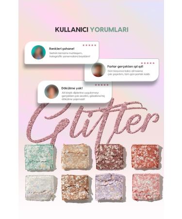 Missha Non-Clumping Handmade Holographic Glitter Eyeshadow Modern Shadow Glitter Prism (No.22 Mint Prism) - Buy Online on GoSupps.com