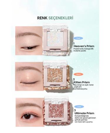 Missha Non-Clumping Handmade Holographic Glitter Eyeshadow Modern Shadow Glitter Prism (No.22 Mint Prism) - Buy Online on GoSupps.com