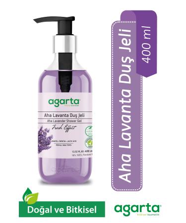 Agarta Natural Aha Lavender Shower Gel 400 ml