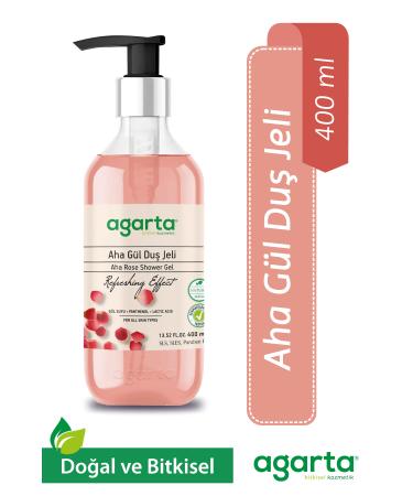 Agarta Natural Aha Rose Shower Gel 400 ml